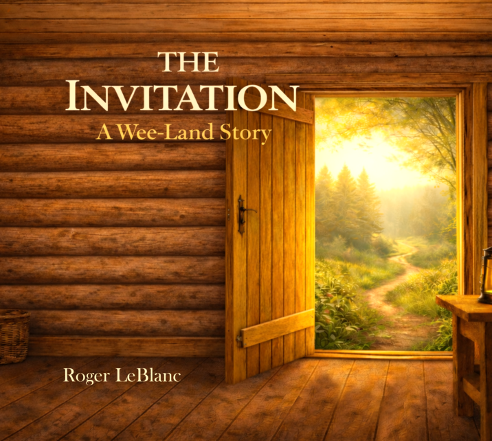 The Invitation by Roger LeBlanc — Book 1 of the Wee-Land Trilogy (illustrated children’s book)